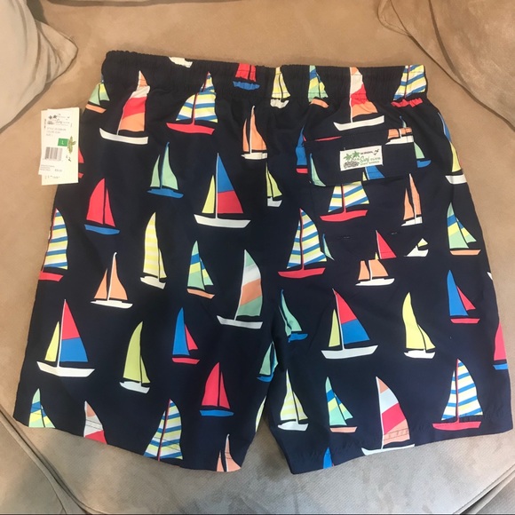U.S. Surf Club Men’s Swim Trunks - Picture 3 of 4